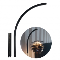 Nástenná lampa PineApple XS, 22 cm, čierna - 2