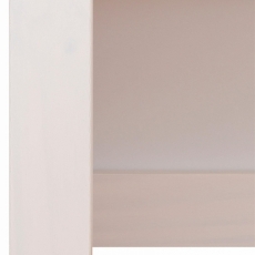 Vitrína Meliss, 190 cm, bílá / borovice - 4