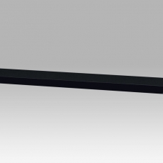 Nástěnná police Thomas, 120 cm, černá - 2