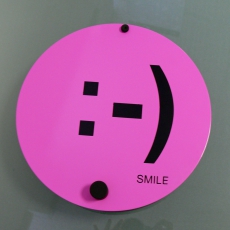 Nástěnná skříňka na klíče Smajlík, 24 cm - 2