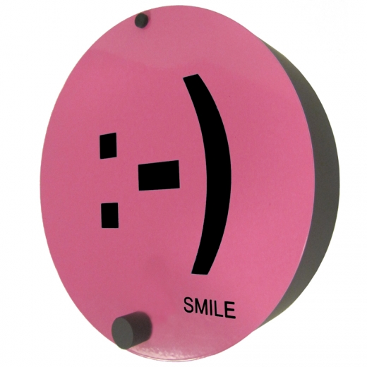 Nástenná skrinka na kľúče Smajlík, 24 cm - 1