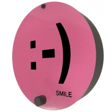Nástenná skrinka na kľúče Smajlík, 24 cm - 1