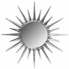 Nástěnné hliníkové zrcadlo Sunrise, 76 cm - 1