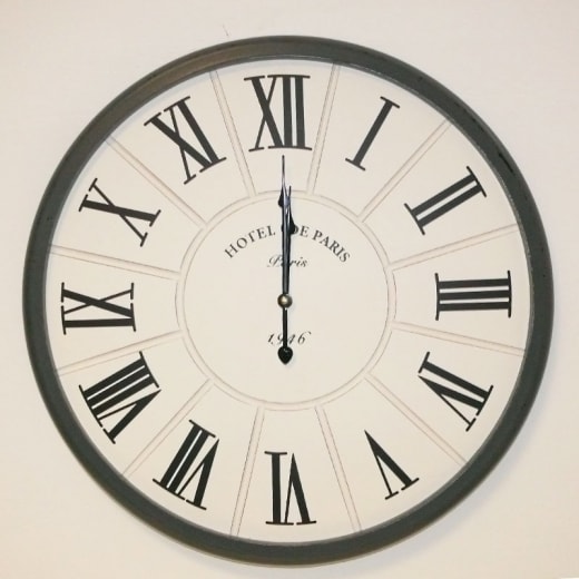 Nástenné hodiny Barny, 61 cm  - 1