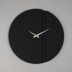 Nástenné hodiny Block, 46 cm, čierna - 4