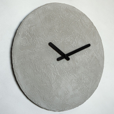 Nástěnné hodiny Concrete, 48 cm, šedá - 3