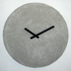 Nástenné hodiny Concrete, 48 cm, sivá - 2