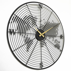 Nástěnné hodiny Coordinate, 49 cm, černá - 4