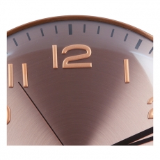 Nástěnné hodiny Fler, 40 cm, růžová zlatá - 2