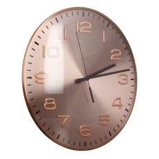 Nástěnné hodiny Fler, 40 cm, růžová zlatá - 3