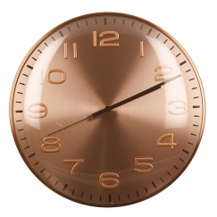 Nástenné hodiny Fler, 40 cm, ružová zlatá