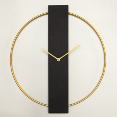 Nástenné hodiny Future, 49 cm, čierna - 2