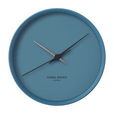 Nástenné hodiny HK, modré, 22 cm - 1