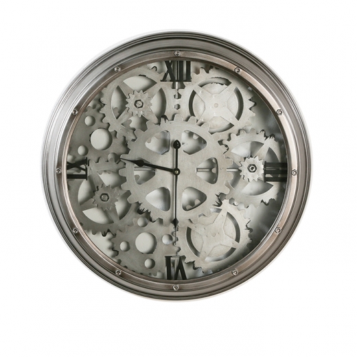 Nástenné hodiny kovové Loft, 60 cm - 1