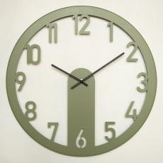 Nástenné hodiny Mood, 48 cm, zelená - 2