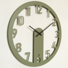 Nástěnné hodiny Mood, 48 cm, zelená - 3