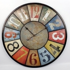Nástěnné hodiny Multicolor, 78 cm - 1