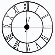 Nástenné hodiny Old Style, 100 cm, čierna - 1
