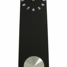 Nástenné hodiny s kyvadlom Panel, 60 cm - 1