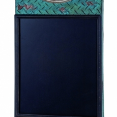 Nástěnné hodiny s tabulí Myra, 95 cm - 1
