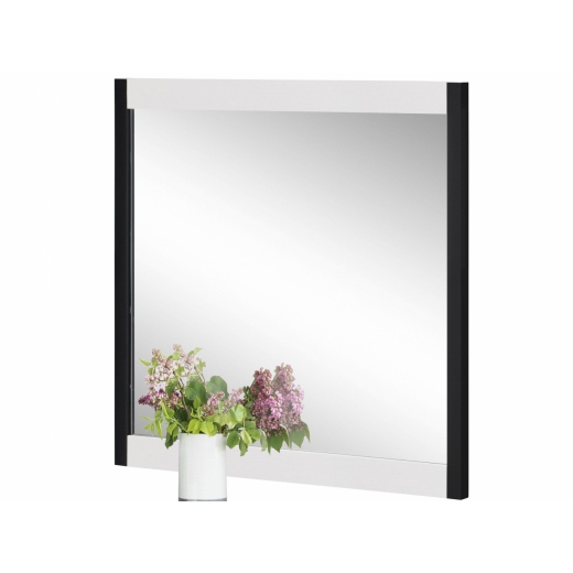 Nástěnné koupelnové zrcadlo Leopold, 70 cm, bílá - 1