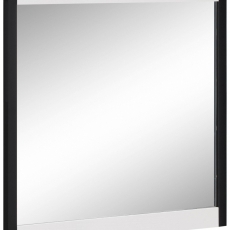 Nástěnné koupelnové zrcadlo Leopold, 70 cm, bílá - 2
