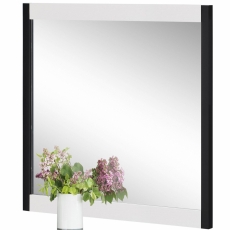 Nástěnné koupelnové zrcadlo Leopold, 70 cm, bílá - 1