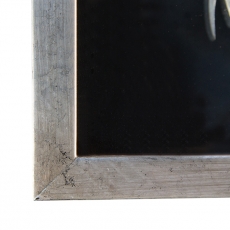 Nástenné obrázky Frencis (SET 3 ks), 30 cm, čierno strieborná - 4