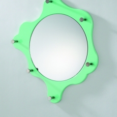 Nástěnné zrcadlo Avenus, světle zelená - 2