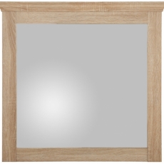 Nástěnné zrcadlo Brusel, 75 cm, dub - 2