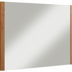 Nástěnné zrcadlo Carly, 80 cm, hnědá - 1