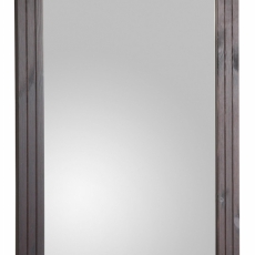 Nástěnné zrcadlo Filio, 80 cm, tmavě hnědá - 1