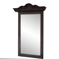 Nástěnné zrcadlo Filio, 85 cm, tmavě hnědá - 2