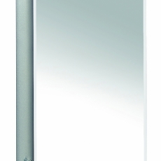 Nástěnné zrcadlo Gerald, 75 cm, hliník - 1
