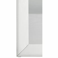 Nástěnné zrcadlo Janis, 70 cm, bílá - 3