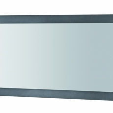 Nástěnné zrcadlo Junny, 90 cm, antracitová - 1