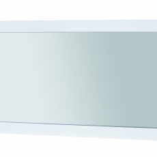 Nástěnné zrcadlo Junny, 90 cm, bílá - 3