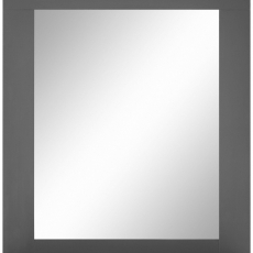 Nástěnné zrcadlo Kiley, 65 cm, šedá - 2