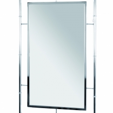 Nástěnné zrcadlo Zita, 80 cm, stříbrná - 1