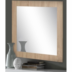 Nástenné zrkadlo Agat, 70 cm, dub - 3