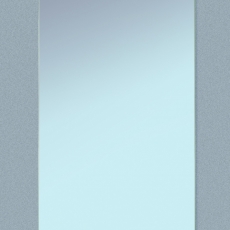 Nástenné zrkadlo Arron, 70 cm, biela - 2