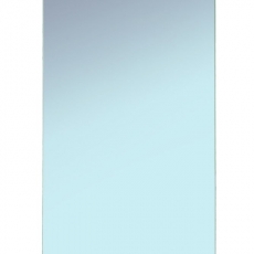 Nástenné zrkadlo Arron, 70 cm, biela - 1