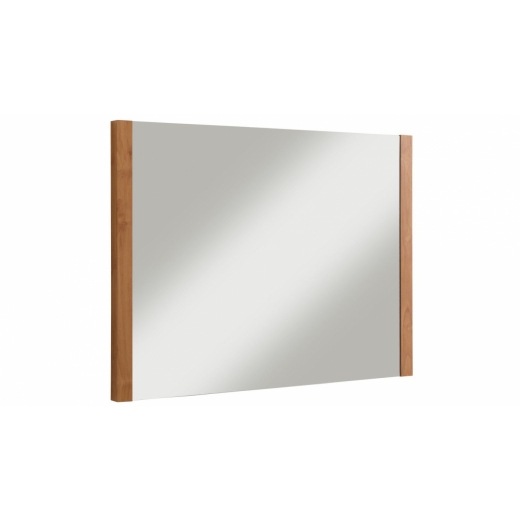Nástenné zrkadlo Carly, 80 cm, hnedá - 1