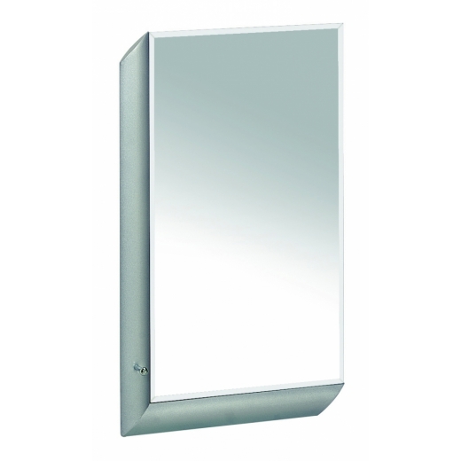 Nástenné zrkadlo Gerald, 75 cm, hliník - 1