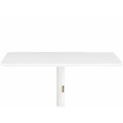 Nástenný jedálenský stôl Treno, 80 cm, biela - 1
