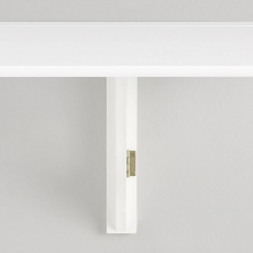 Nástenný jedálenský stôl Treno, 80 cm, biela - 5