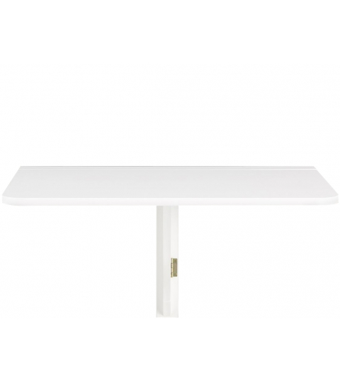 Nástěnný jídelní stůl Treno, 80 cm, bílá