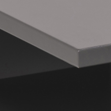 Nástenný nočný stolík Ashlan, 35 cm, MDF, svetlo šedá - 5
