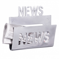 Nástěnný stojan na časopisy News, 30 cm