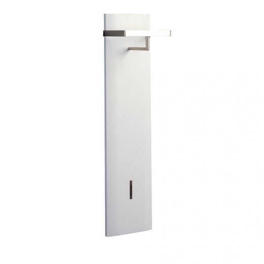 Nástěnný věšák Cirus, 110 cm, bílá - 1